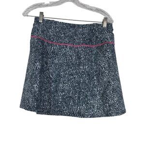 EQ SWIMWEAR - WOMEN'S LARGE - BLACK & WHITE KIKI SWIM COVER SKIRT